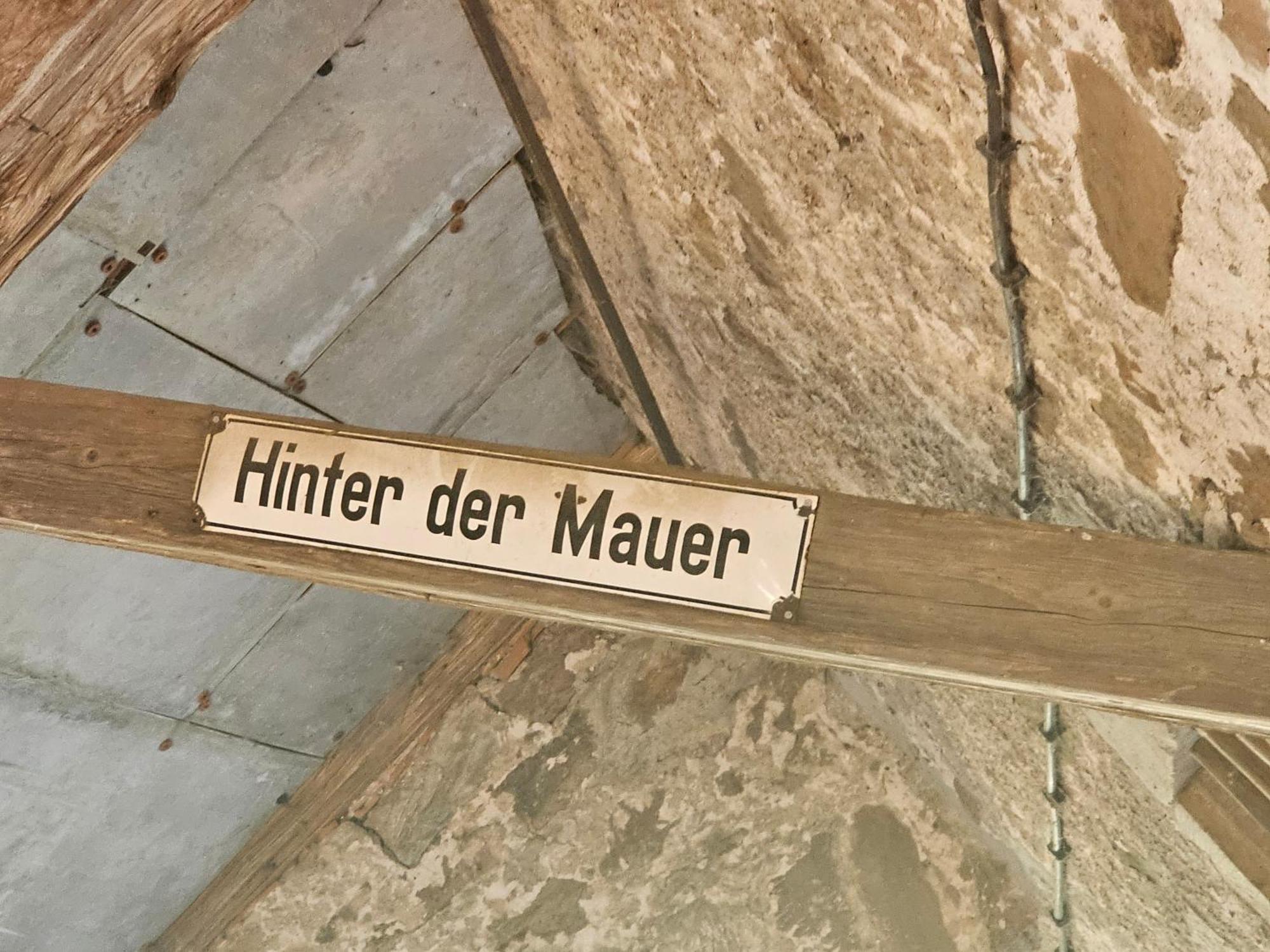 Ferienwohnung ,,Hinter Der Mauer" Hildburghausen Eksteriør billede