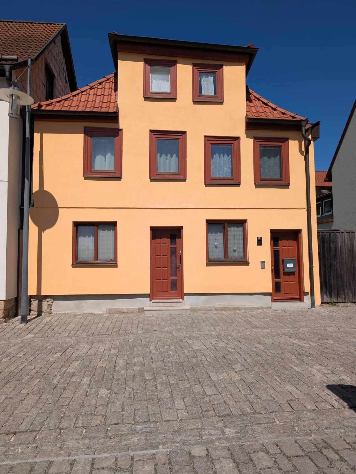 Ferienwohnung ,,Hinter Der Mauer" Hildburghausen Eksteriør billede